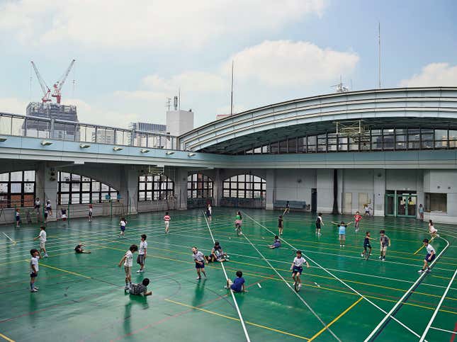 Image for article titled Photos: How school playgrounds look around the world