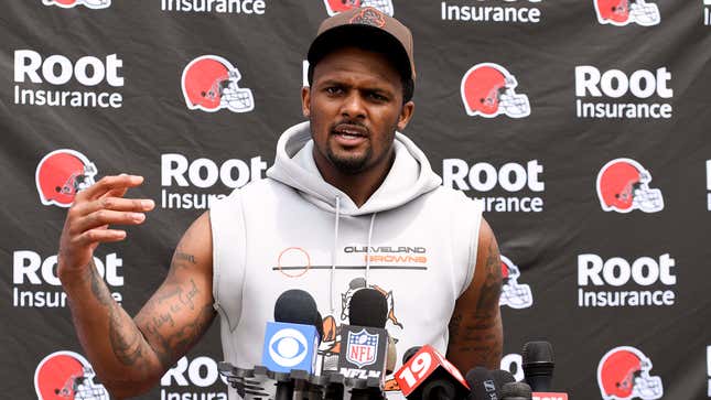 Image for article titled Deshaun Watson: ‘I’ve Learned From My Mistake Of Using My Own Name At Massage Parlors’