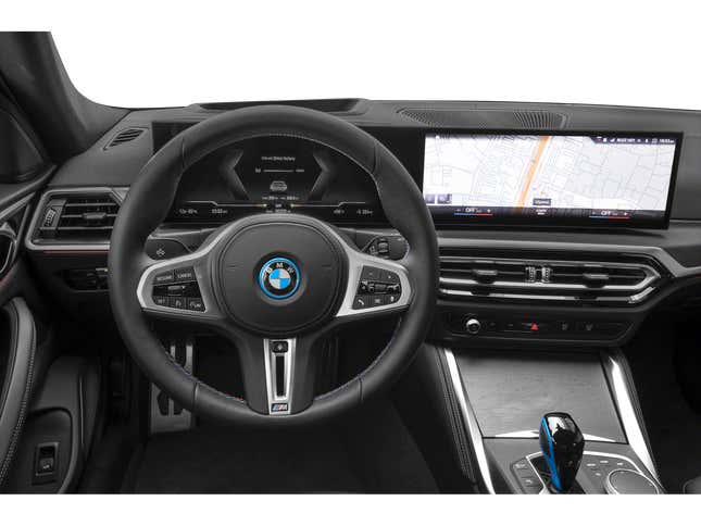 BMW i4 / M50 Gran Coupe 2023. Drivers Dash