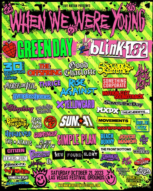 When We Were Young official 2023 lineup