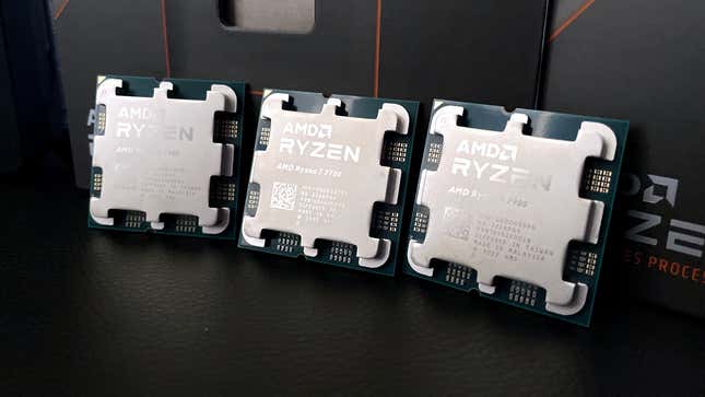 AMD Ryzen 700 non-X CPUs