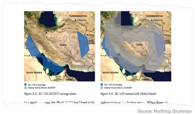 Image for article titled Northrop Grumman used a fictitious war with Iran to sell its Global Hawk drone to the Pentagon