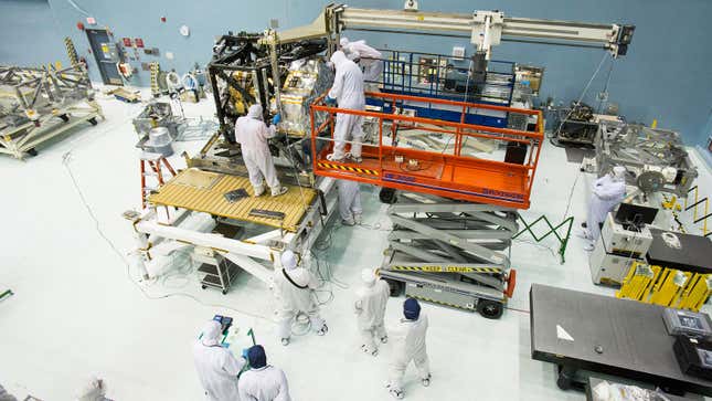 Engineers begin building the James Webb Telescope