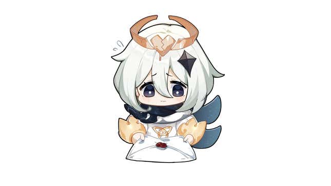 Paimon apologizes for her crimes.