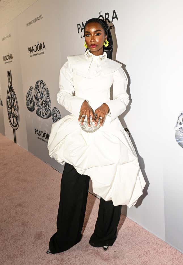 Image for article titled More Fabulous Outfits Black Celebs Wore to New York Fashion Week 2023