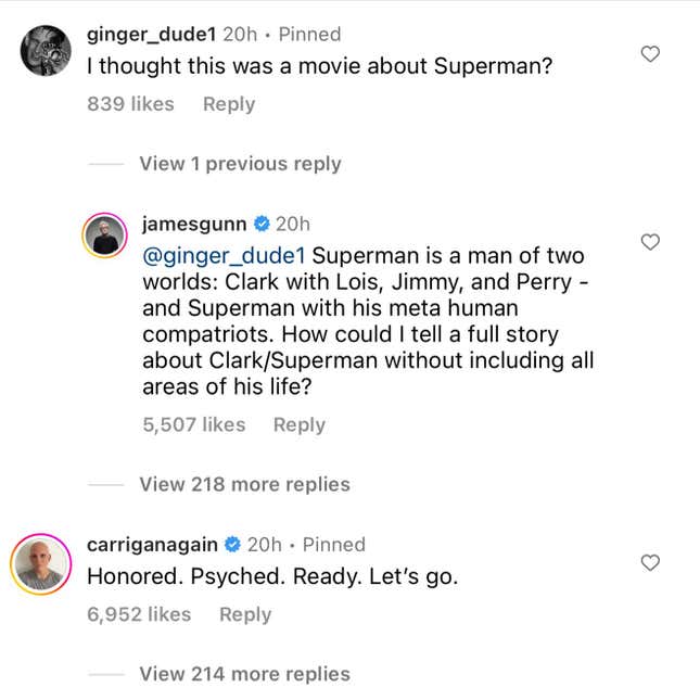 Imagen para el artículo titulado Green Lantern, Hawkgirl y más. James Gunn explica por qué Superman: Legacy tendrá muchos otros héroes