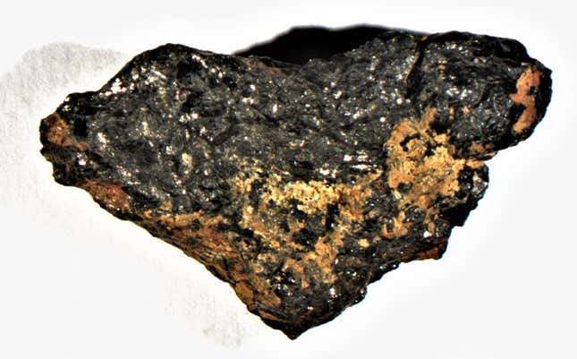 A rock fragment of Hypatia.