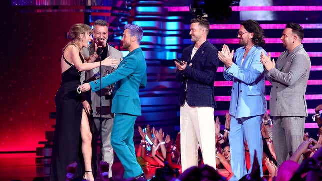 Taylor Swift with NSYNC