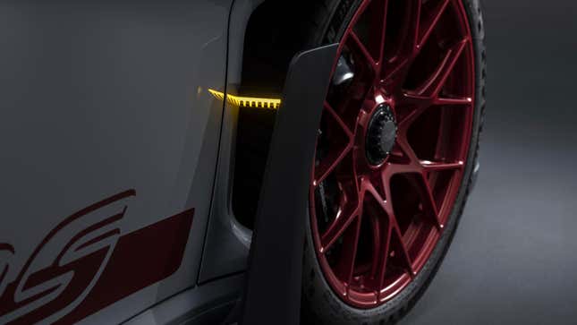 Image for article titled 2023 Porsche 911 GT3 RS Is as Extreme as Road Cars Get