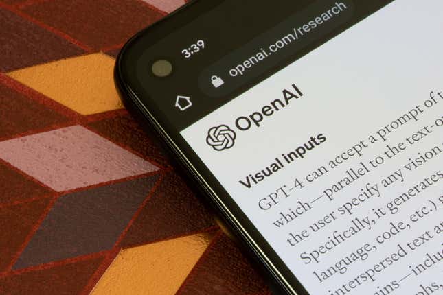 “The OpenAI Bug Bounty Program is a way for us to recognize and reward the valuable insights of security researchers who contribute to keeping our technology and company secure,” the company wrote on its website. 