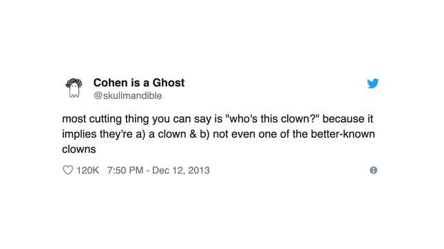 Image for article titled The 140 Funniest Tweets of All Time