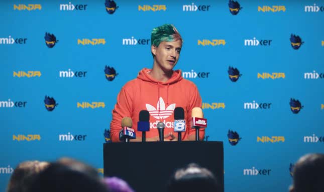 Image for article titled Ninja To Stream Exclusively On Mixer, Not Twitch
