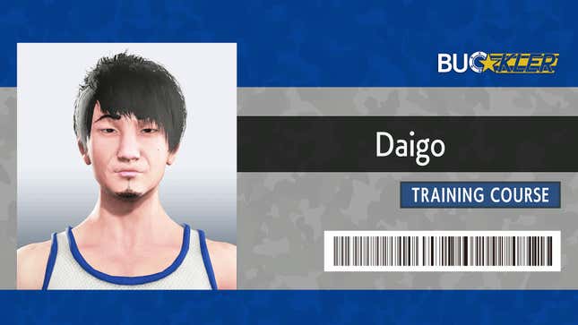 Ein Ausweis zeigt einen Street Fighter-Charakter, der wie Daigo aussieht.