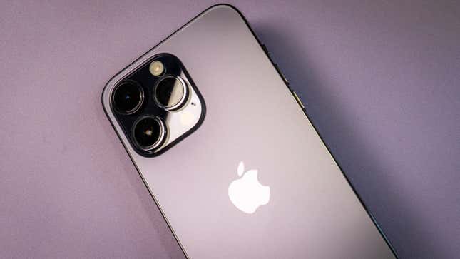 A photo of the iPhone 14 Pro Max
