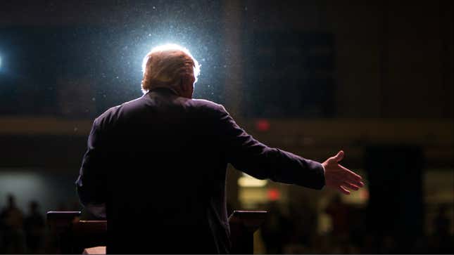 Image for article titled Inside the Trump machine: the bizarre psychology of America’s newest political movement