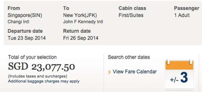 Image for article titled What it’s like to fly the $23,000 Singapore Airlines Suites class