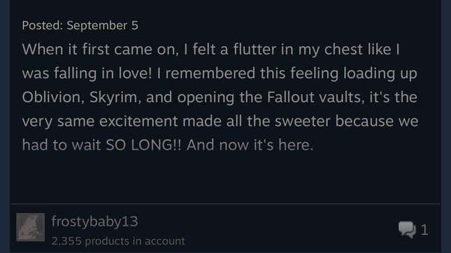 A screenshot depicts a Starfield Steam review.