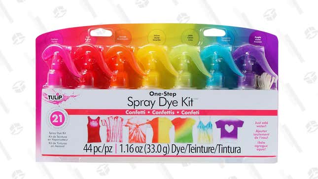 Tulip One-Step Tie-Dye Kit One-Step Spray Kit Fabric Dye | $20 | Amazon