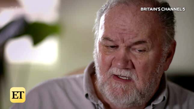 Image for article titled ‘Meghan Owes Me’: Thomas Markle Continues to Exploit His Estranged Daughter in New Documentary