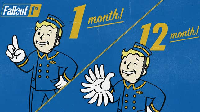 Image for article titled Bethesda Is Now Selling $100 Annual Subscriptions For Exclusive Fallout 76 Features