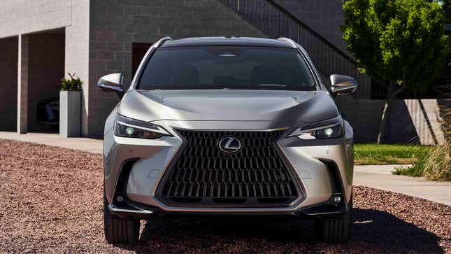 Image for article titled The New Lexus NX Doesn't Look That New, Until You Climb Aboard