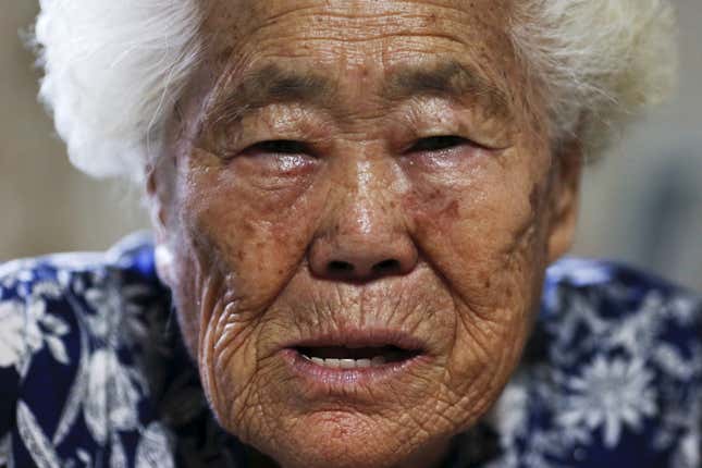 Image for article titled Photos: Women forced into sexual slavery by the Japanese in WWII tell their stories