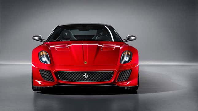 Ferrari 599 GTO, 2010: At the time, Ferrari’s fastest road car. Production was limited to 599 models.