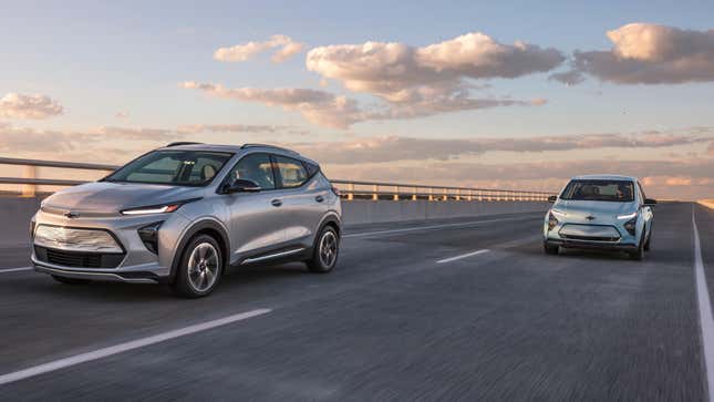 Image for article titled The 2023 Chevy Bolt Will Be the Cheapest EV in America
