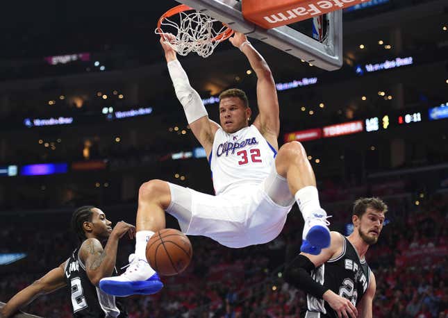 Image for article titled It&#39;s a Bird! It&#39;s a Plane! No, It&#39;s—Blake Griffin Is Dunking Again?!