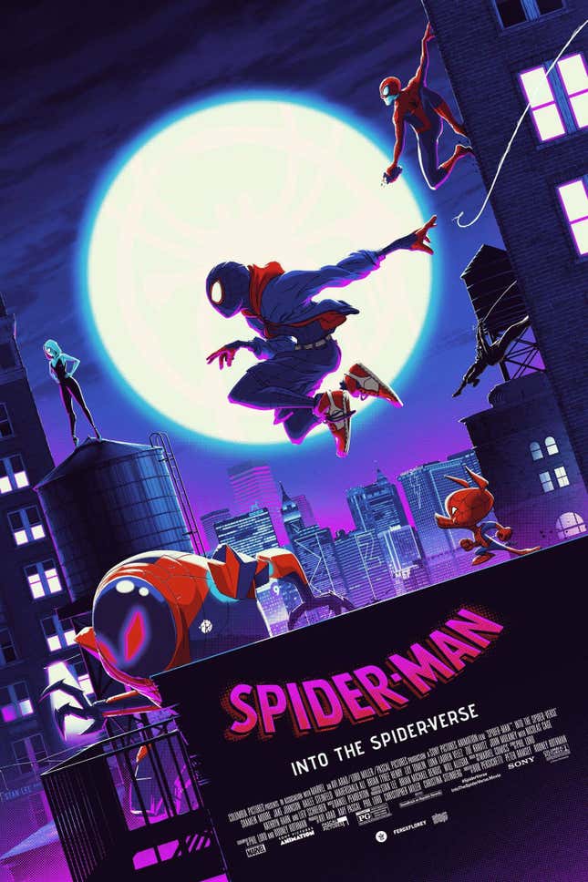 Into the Spider-Verse Comes Alive in All These Gorgeous Posters