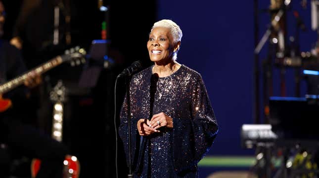 Dionne Warwick at the 2023 Grammys. Warwick said on March 31, one day before Twitter's April 1 deadline, that she would not pay for a blue checkmark.