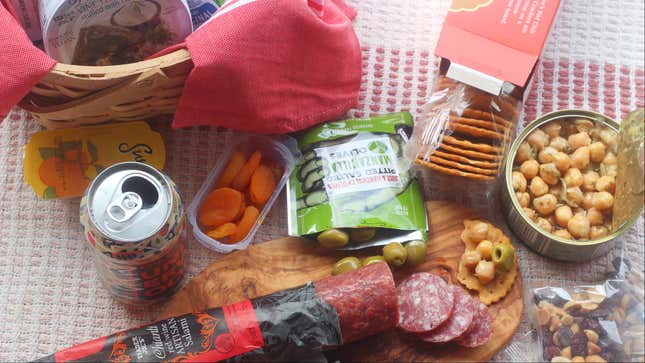 Image for article titled How to Pack a Completely Shelf-Stable Picnic From Trader Joe&#39;s