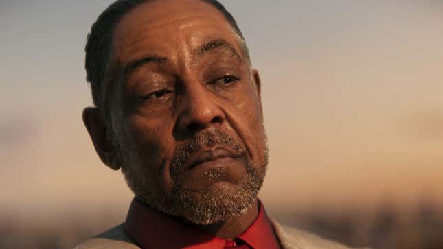 Far Cry 6's villain looks at someone side-eyed.