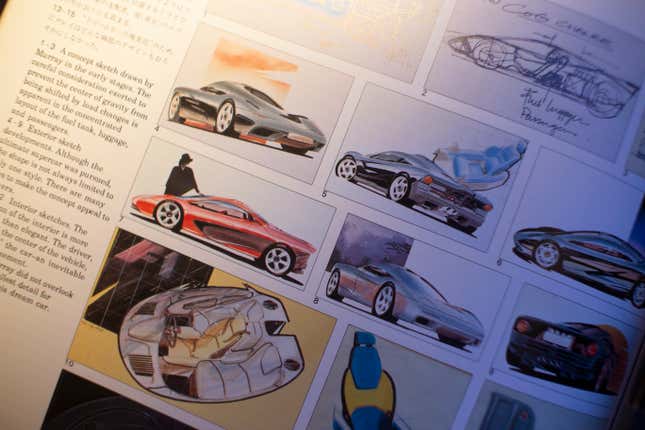 Image for article titled Here's An Early Sketch Of The McLaren F1 I'd Never Seen Before