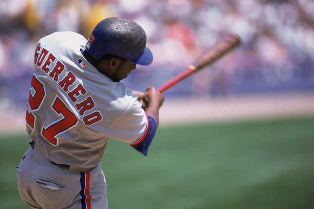 Vladimir Guerrero wound up winning an MVP award in 2004 with the Los Angeles Angels