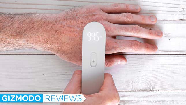 Image for article titled This $20 Thermometer Doesn&#39;t Even Need to Touch You to Take Your Temperature