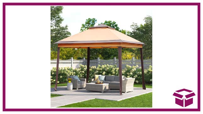 This canopy creates a super comfortable environment in hot weather.