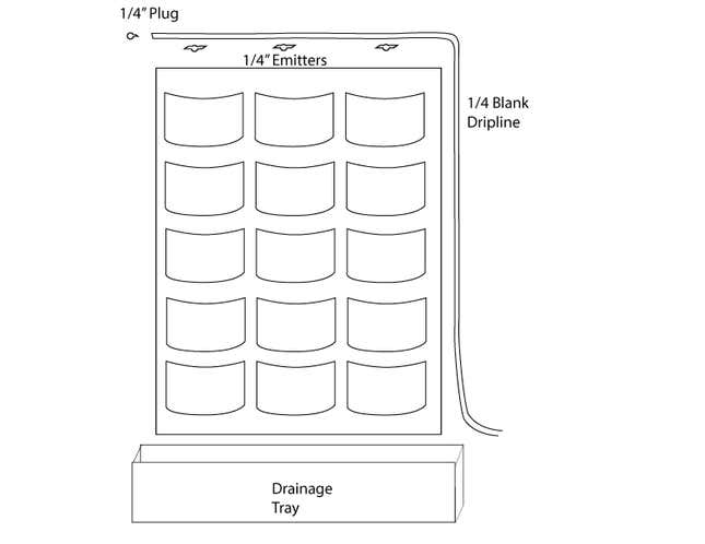 Image for article titled Make an Automatically Watering Plant Wall With Your Washing Machine