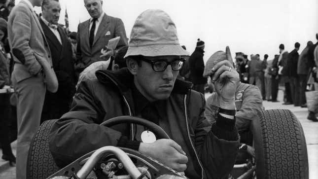 Mauro Forghieri at the 1965 British Grand Prix