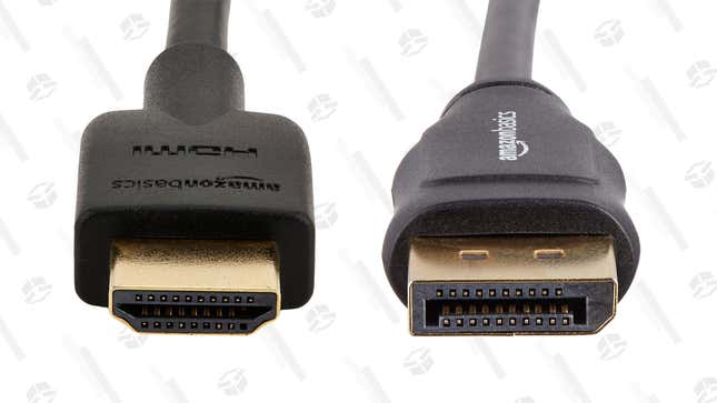 Left: HDMI. Right: DisplayPort