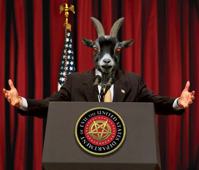 Dread Secretary of Evil Hammond S. Reynolds told reporters that they, too, must die.