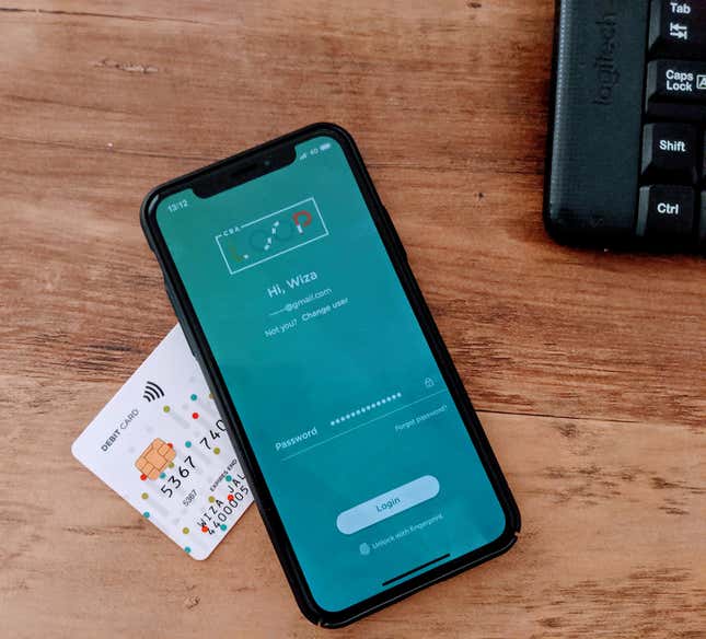 CBA Loop offering — NFC enabled international debit Mastercard and iOS app