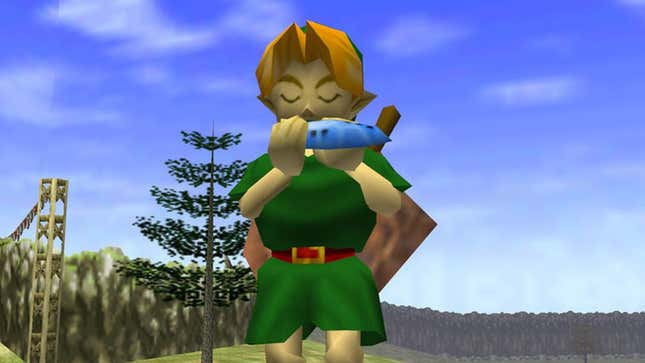 Imagen para el artículo titulado Zelda: Ocarina of Time se incorpora al salón de la fama de los videojuegos