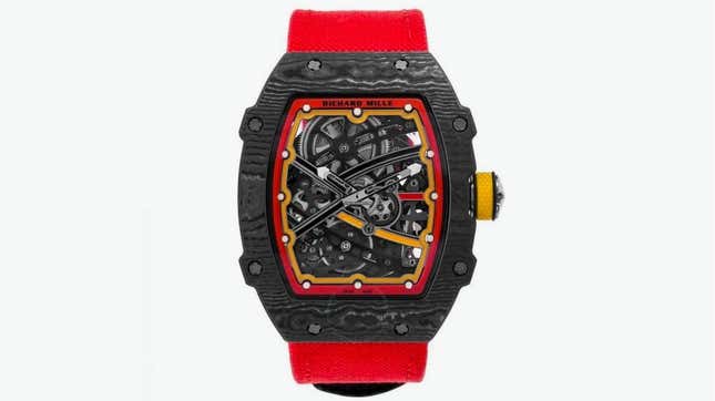 Richard Mille watch carlos sainz