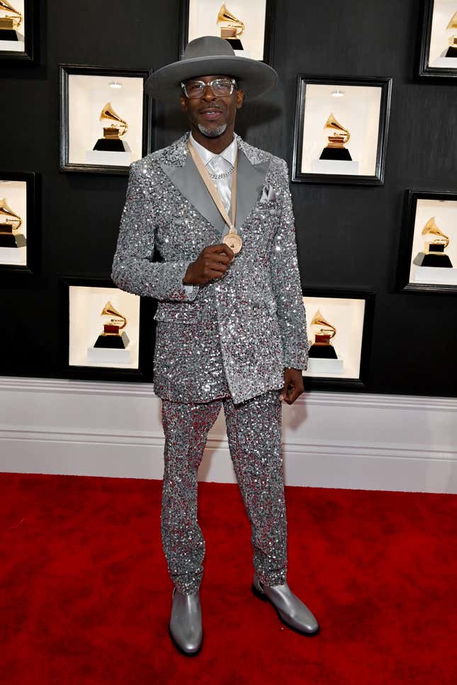 LOS ANGELES, CALIFORNIA - FEBRUARY 05: Ricky Dillard attends the 65th GRAMMY Awards on February 05, 2023 in Los Angeles, California. 