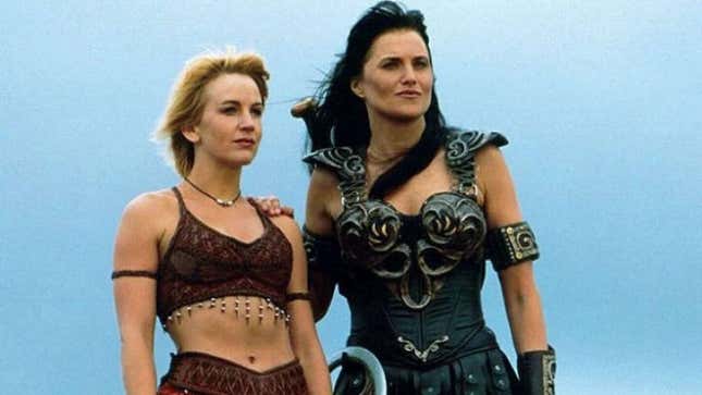 Xena/Gabrielle a classic ‘make the subtext text’ subject of fic