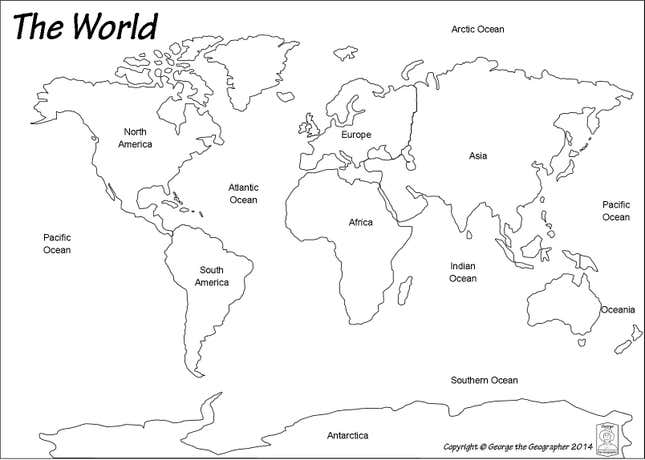 A simple, interactive tool shows the real size of India, China, and Africa