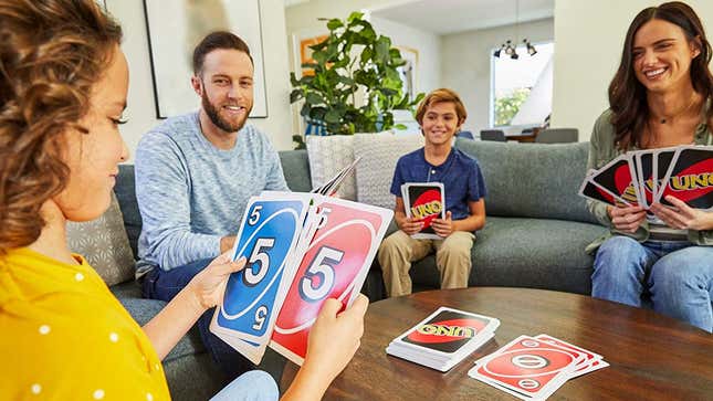 Giant Uno Is Exactly What It Sounds Like and It's Just $14