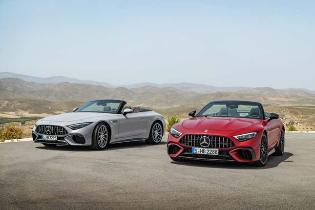 Image for article titled The 2022 Mercedes-AMG SL: This Is It