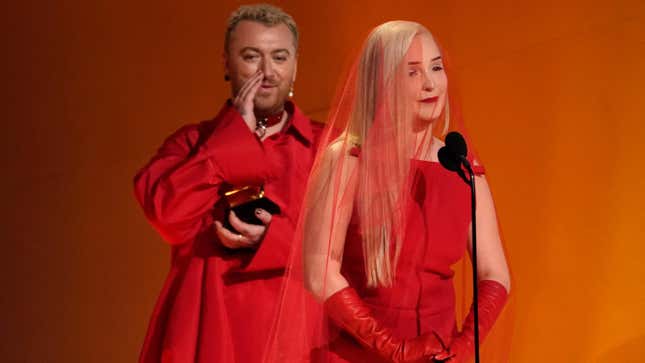 Image for article titled Kim Petras Becomes First Transgender Woman to Win Pop Duo/Group Grammy
